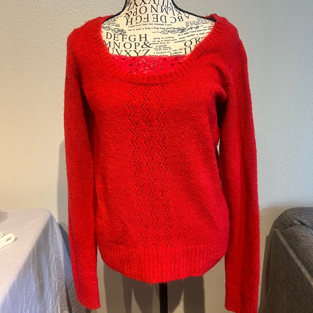 Red Women's Sweater
